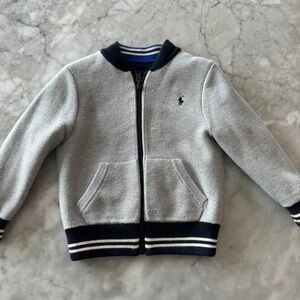 EUS Ralph Lauren knit reversible cotton sweater